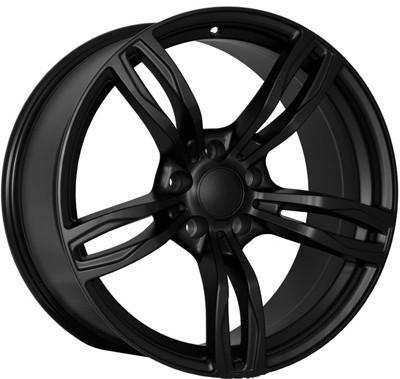 19" wheels for bmw e90 e92 e93 328 330 335 m style matte black rims set of 4