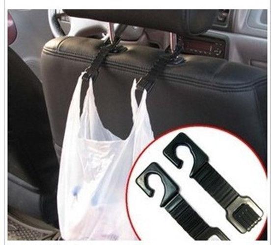  car auto seat back bottle bag holder hook hanger shopping bag purse new 2 pcs