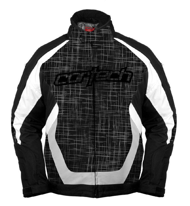 Cortech blitz black 3xl snowmobile snowcross mens jacket snow xxxl xxx-large