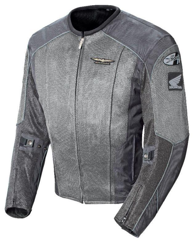 Joe rocket skyline honda goldwing silver xl motorcycle mesh jacket extra large