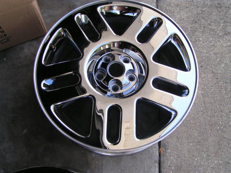 2007- 2013 dodge nitro 20 x 7.5 chrome clad oem  factory wheel rim 2304