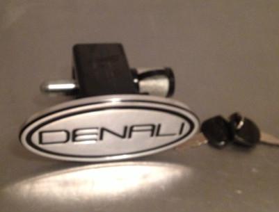 "denali" tow hitch cover / plug - free shipping