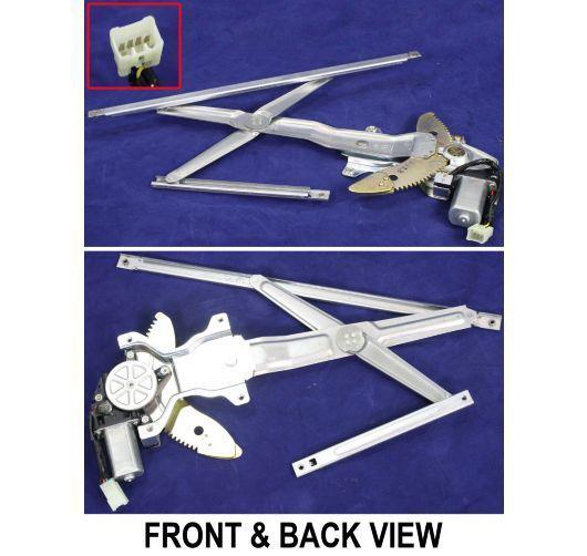 69802aa032 to1350141 front driver side window regulator with motor new power