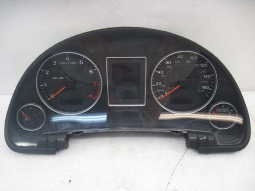 Speedometer cluster audi a4 s4 2006 06 2007 07 2008 08 813087