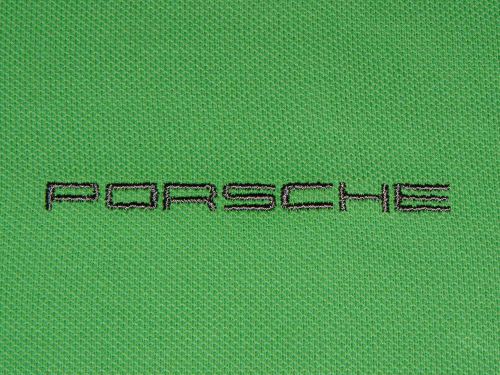 Porsche design selections new green polo shirt usa size xl, euro size xxl. nibwt