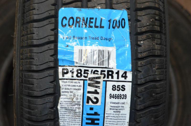 1 new 185 65 14 cornell radial a/s 1000 blem tire
