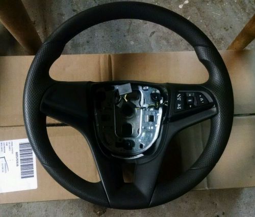 Oem steering wheel 2011-15 chevrolet cruze audio controls 95227500 gm take off
