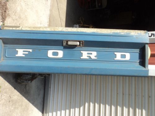 Vintage ford tailgate