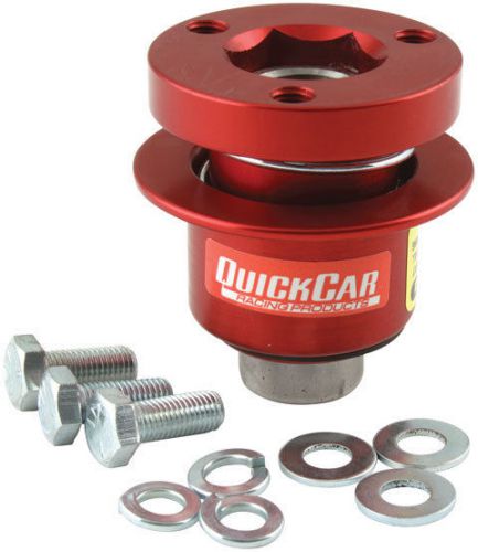 Quickcar steering wheel release coupler hub disconnect 360 style hex 68-012