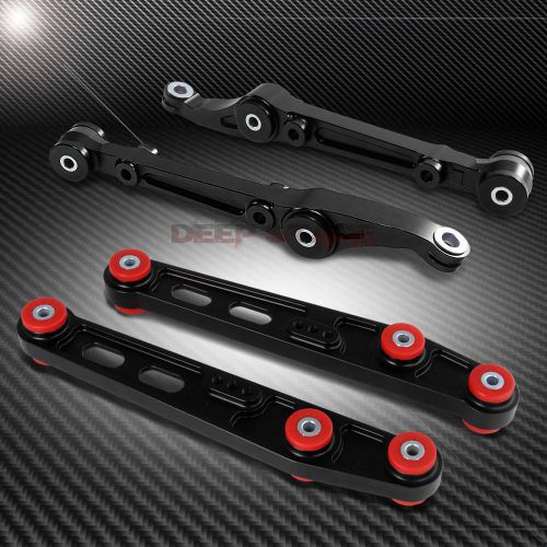 For eg/eh dc/dc2 aluminum black suspension front+rear lower control arm+bushing