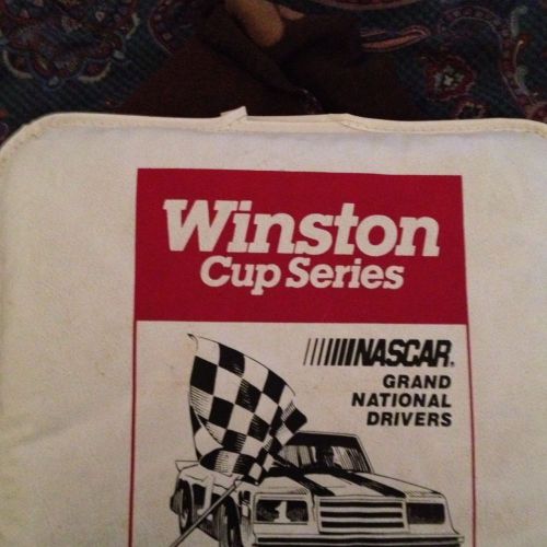 Stadium cushions: indy 500 and nascar winston cup. good condition