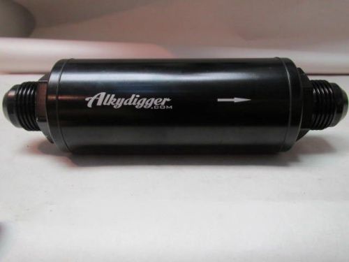 30 micron fuel filter- hard anodized- stainless  efi- carbs  -8  an  made in usa