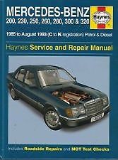 Mercedes w124 (85-93) haynes service and repair manual