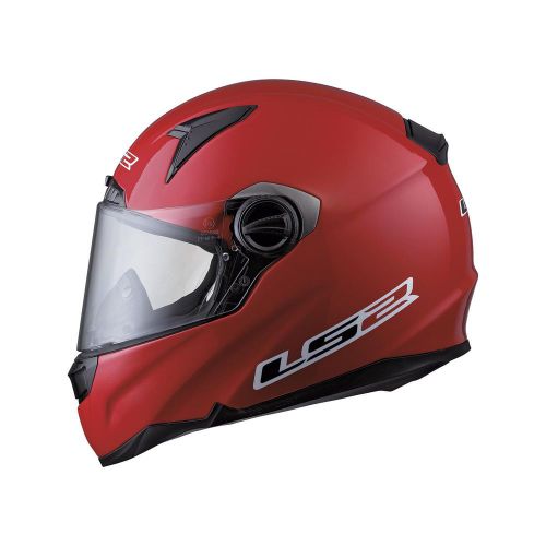 Ls2 helmet cr1 ff396 solo red 2xlarge adult motorcycle full face