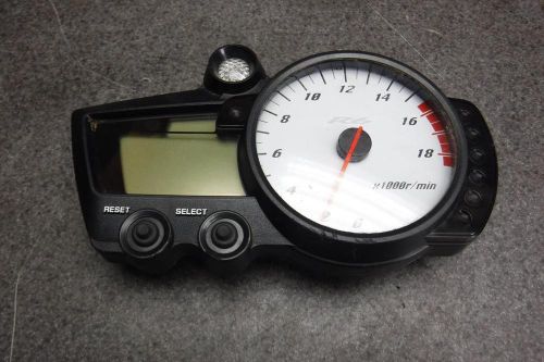 03-05 yamaha r6 speedometer tachometer gauge 291