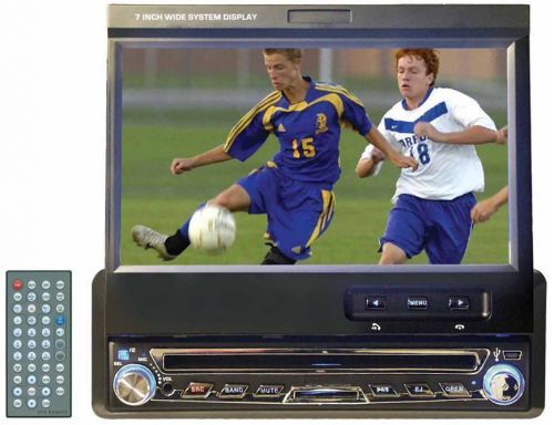 Nitro bmw4751 7&#034; in-dash 1-din car dvd/cd/usb/sd player touchscreen reciever