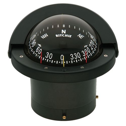 Ritchie fn-203 navigator compass - flush mount - black -fn-203