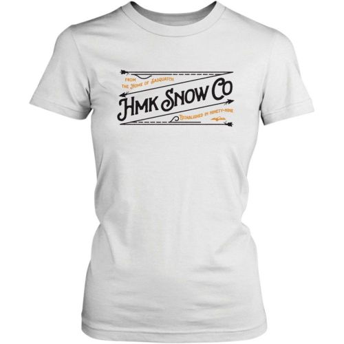 Hmk stitch womens short sleeve t-shirt white