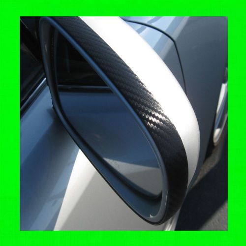 Honda carbon fiber side mirror trim molding 2pc w/5yr warranty