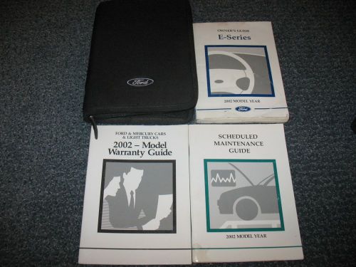 2002 e-series econoline owners manual