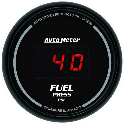 Auto meter 6363 sport-comp; digital fuel pressure gauge