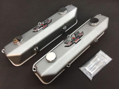 Premium cnc machined ford fe 390 competition race valve covers with 390 emblem