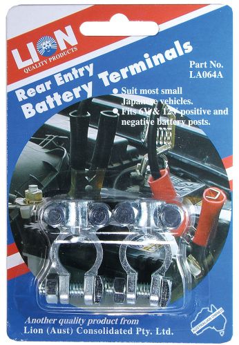 Lion products rear entry battery terminals #la064a