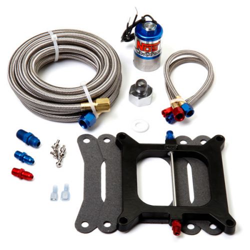Nos 0025 holley cheater to big shot upgrade kit