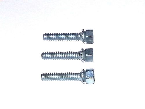 3 gm nos windshield washer wiper motor bolts with correct head marking stamp b&amp;h
