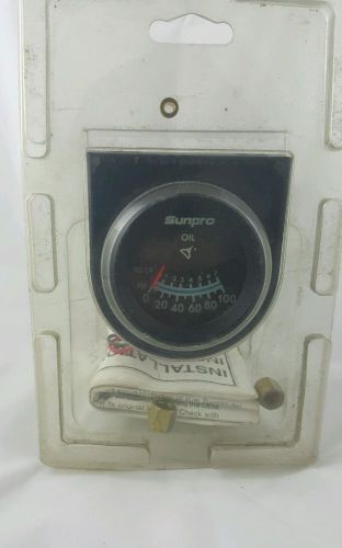 Sunpro oil pressure gauge