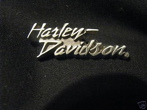 Harley-davidson motorcycle biker jacket vest pin