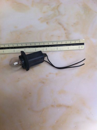 90-92 cadillac brougham clear turn signal parking light with bulb and leads