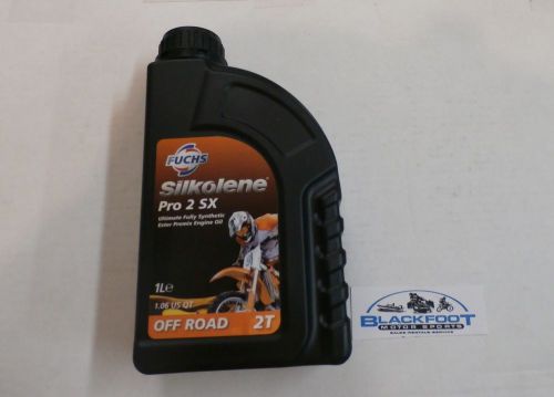 Silkolene pro 2 sx ultimate full synthetic 2-stroke off-road racing engine oil