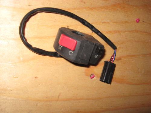Ducati oem right side on/off switch    848     #1