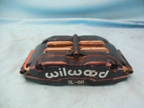 Wilwood sl-6r 6 piston front brake caliper w/ pads - drivers side - nascar arca
