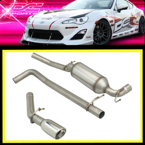 Mazda 3 5-door 2004 - 2007 dc sports single canister exhaust brand new hjz