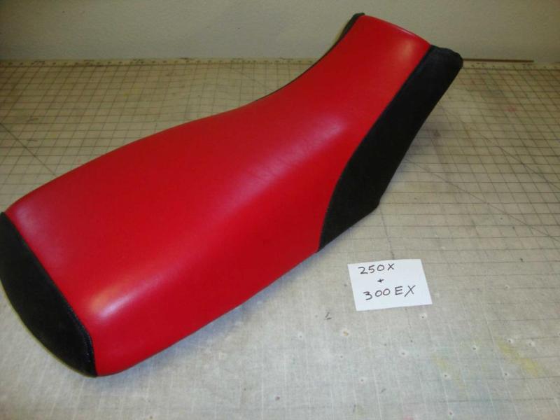 Honda 300ex red motoghg seat cover #ghg16314scptbk16413