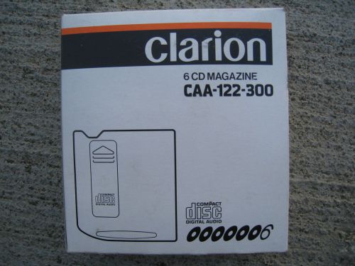 Clarion 6 cd magazine   caa-122-300