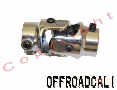 New 3/4 dd - 3/4 dd steering universal joint u joint chrome one year warranty