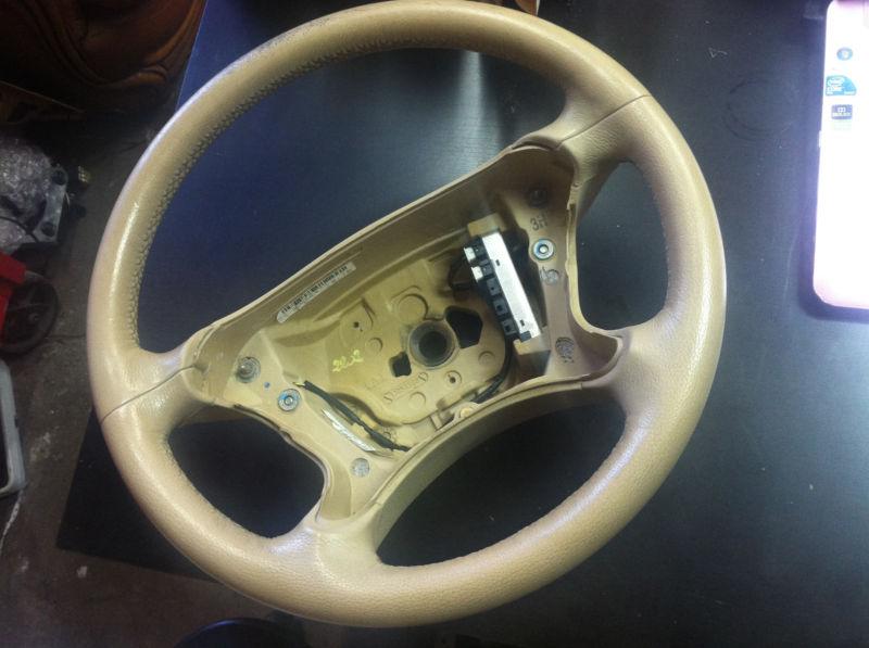 06 mercedes cls500 tan steering wheel leather sport 2194602003 