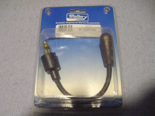 New mallory 9-28005 9&#034; spark plug wire replaces mercury 84-813715a1 quicksilver
