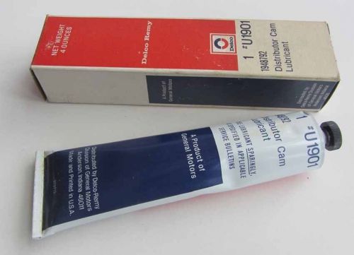 Delco remy distributor cam lubricant nos 4 oz. tube 1948792 in box u1901 gm oem