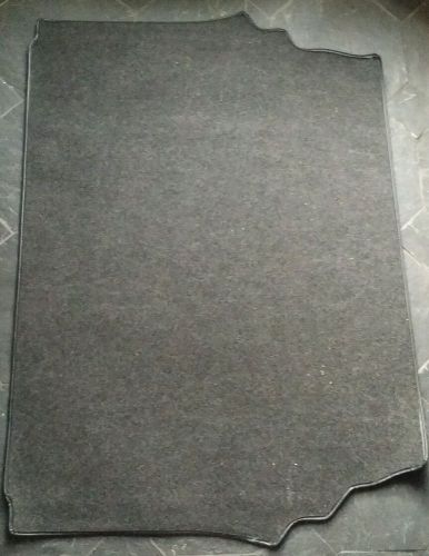 Original trunk cargo floor mat for mercedes benz 190e (dark grey)