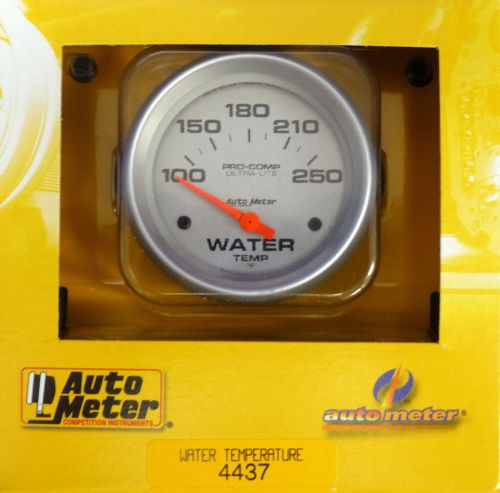 4937 Autometer 4937 Ultra Lite Ii Electric Water Temperature Gauge 