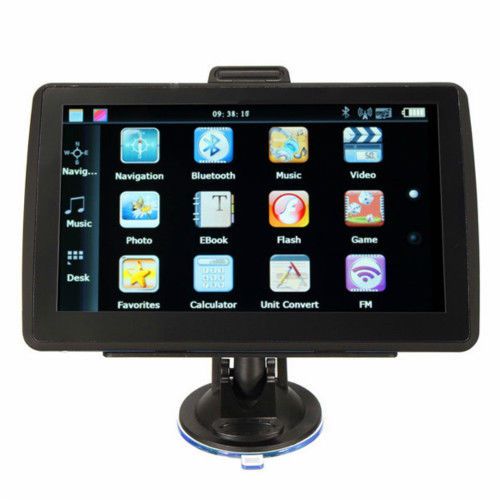 8gb 7 inch tft touch screen car gps navigation sat nav fm free map update with b