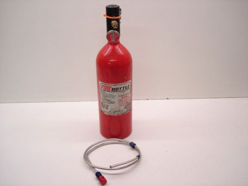 Nascar 5# fire bottle safety fire extinguisher halon 1211 agent firebottle 4.25&#034;