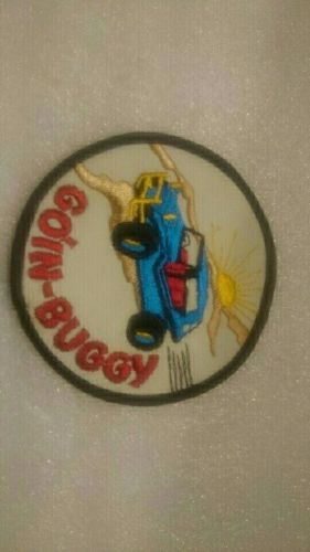 Nos new old stock dune buggy patch goin buggy measure 4 inches round