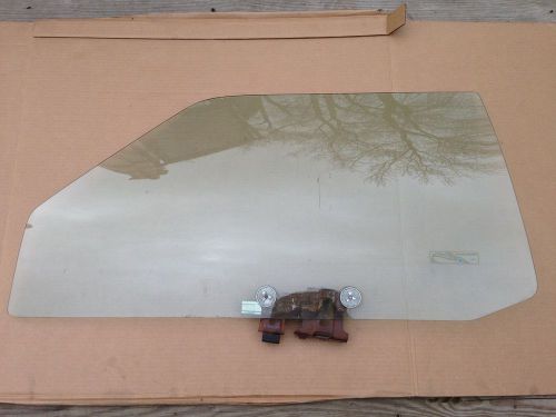 87-93 ford mustang door glass window carlite oem driver lh hatch coupe