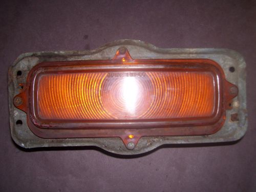 1960-61-62 chevy truck amber parking light assembly 5954176   -   ch274