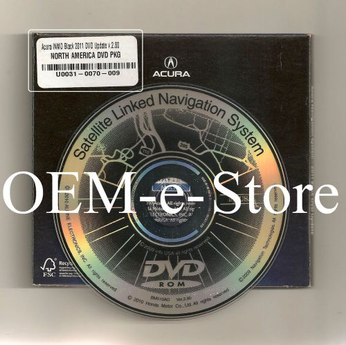 2001 2002 acura mdx touring package satellite navigation oem dvd map 2011 update